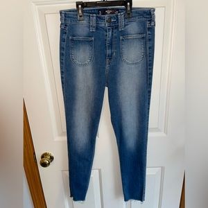 Hollister High Rise Crop Jeans